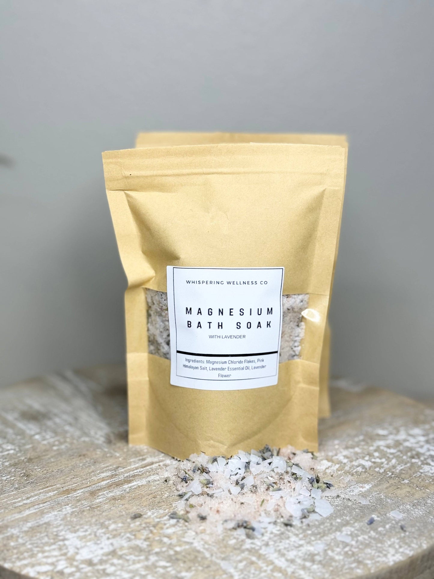 Whispering Wellness Co. - Lavender Magnesium Bath Soak