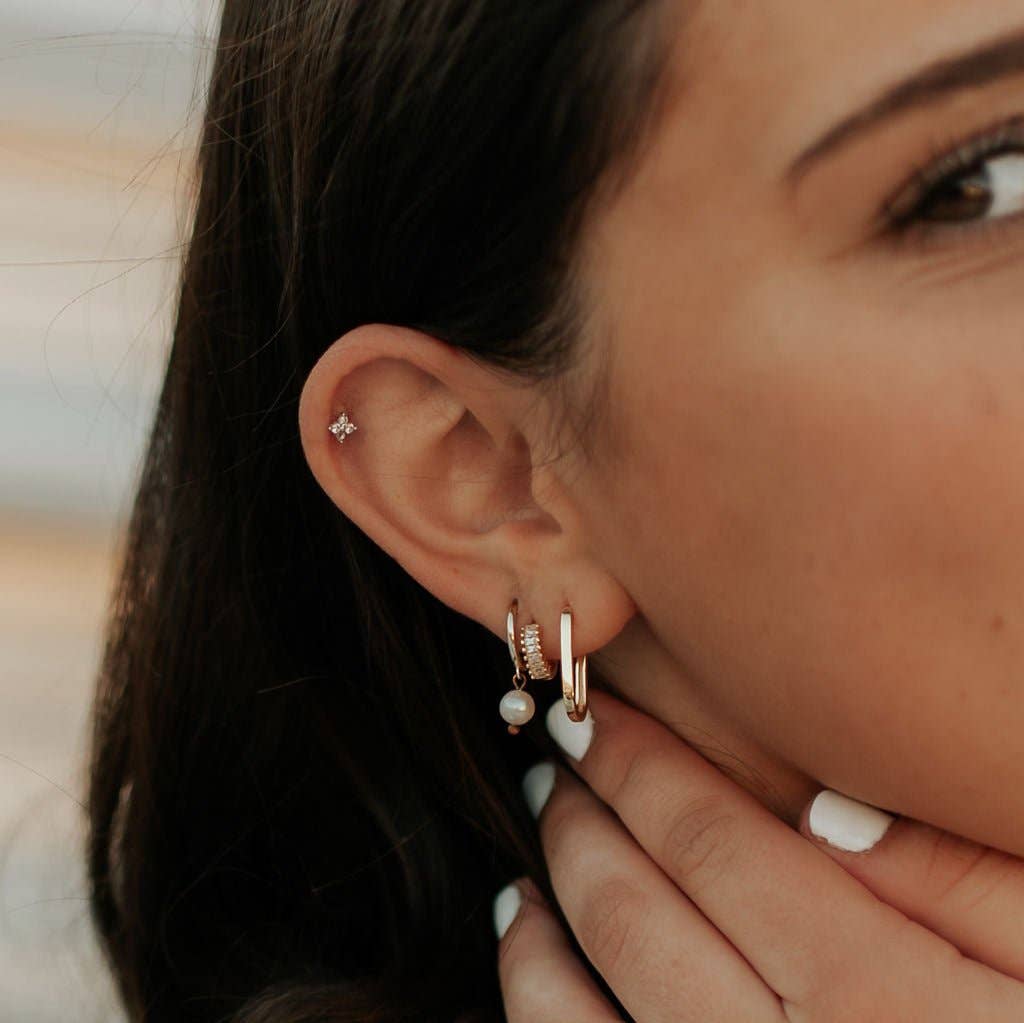Mauve Jewelry Co. - Avery Gold Hoops