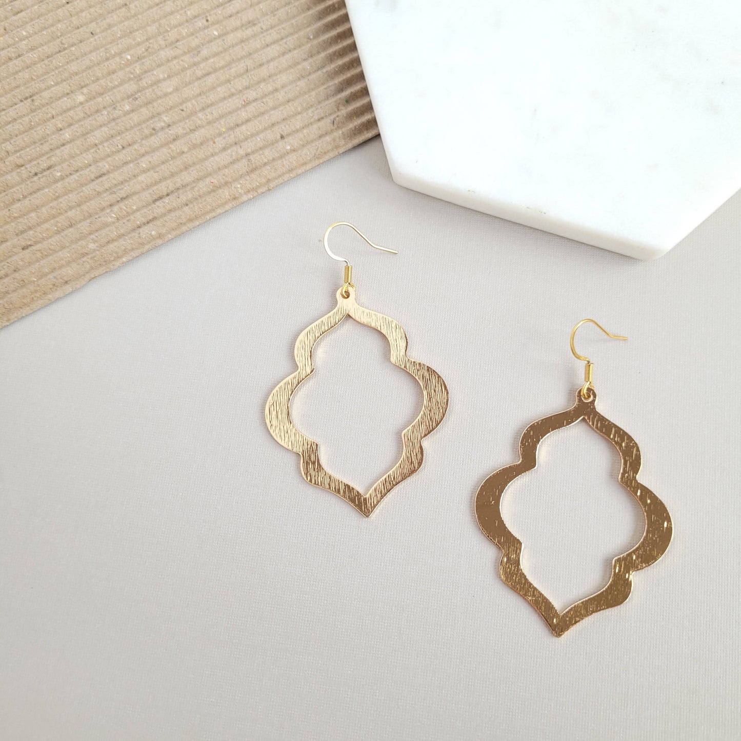 Spiffy & Splendid - Talia Earrings - Gold // Jewelry, Gifts