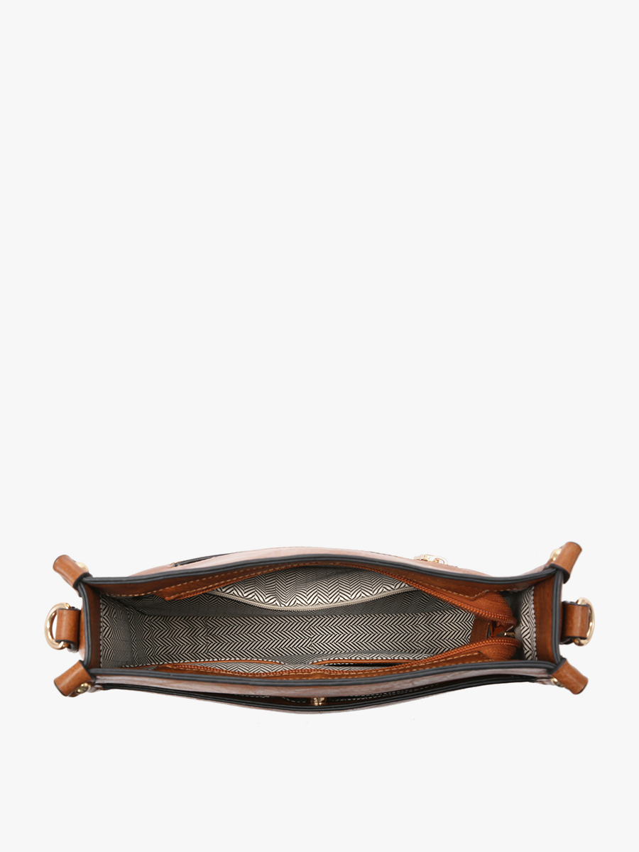 Jen & Co. - M1977STW Chloe Straw Crossbody w/ Guitar Strap