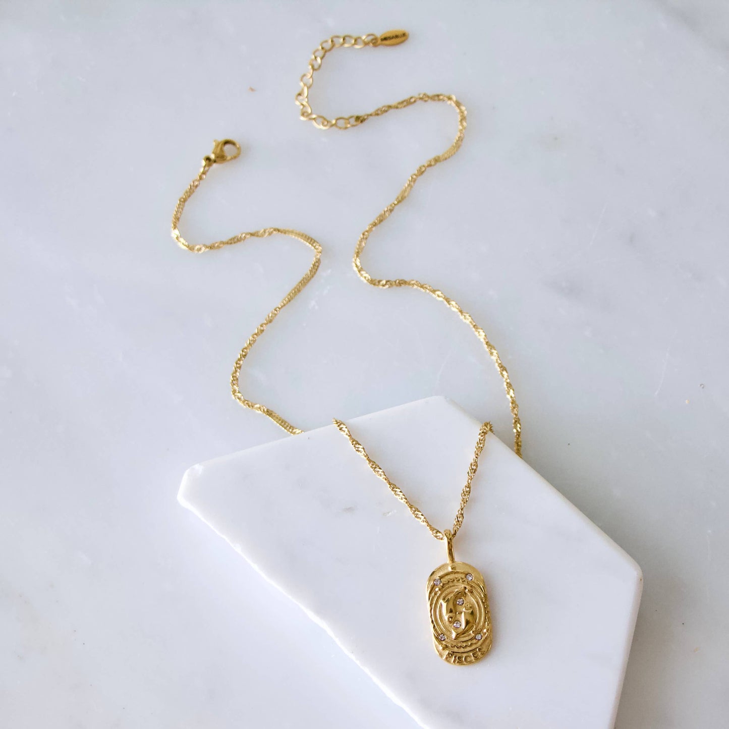 Mesa Blue - Zodiac Sign Necklaces - Waterproof