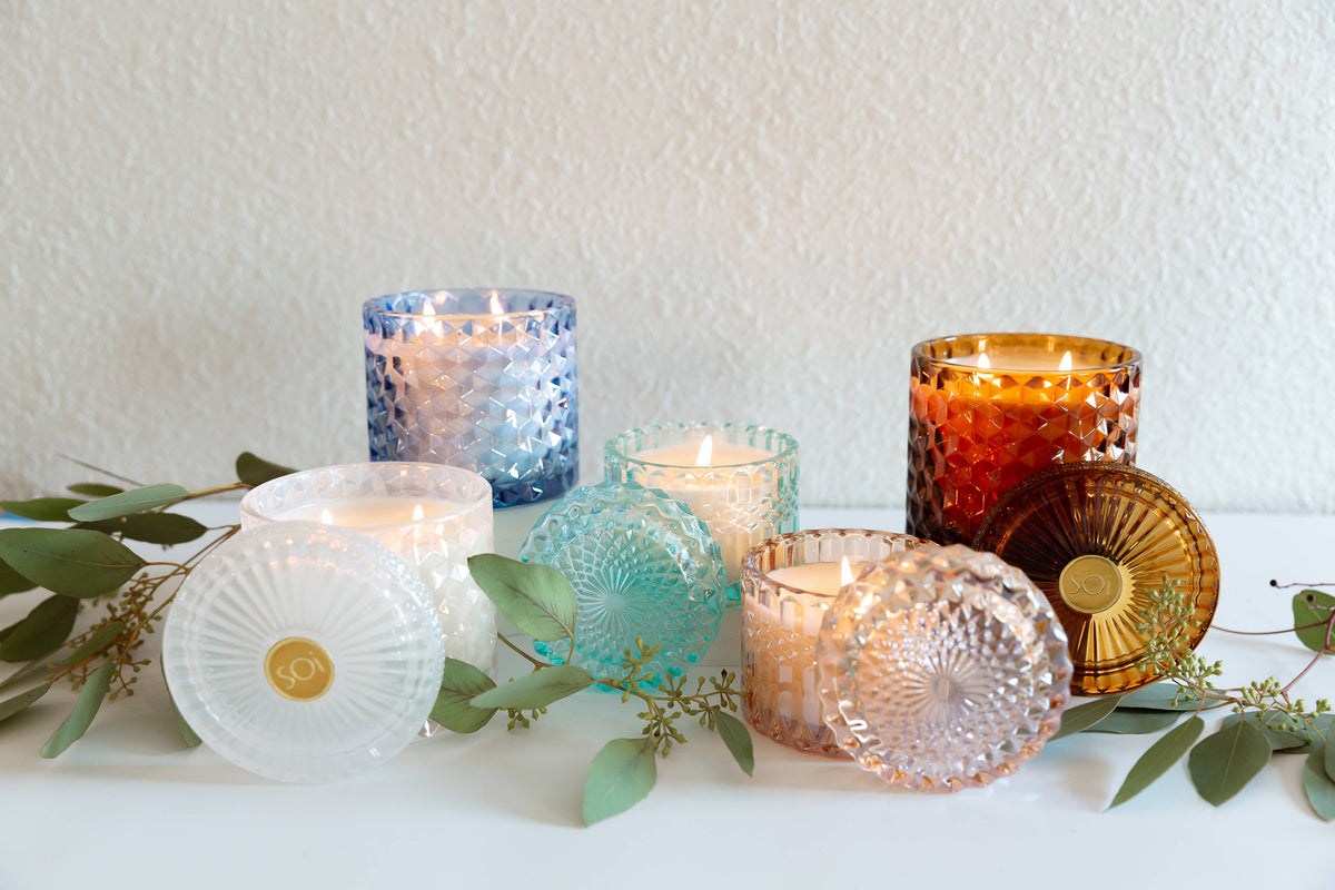 The SOi Company - Santorini Breeze 8oz Petite Shimmer Candle