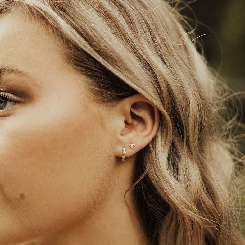 Mauve Jewelry Co. - Alice Diamond Hoops