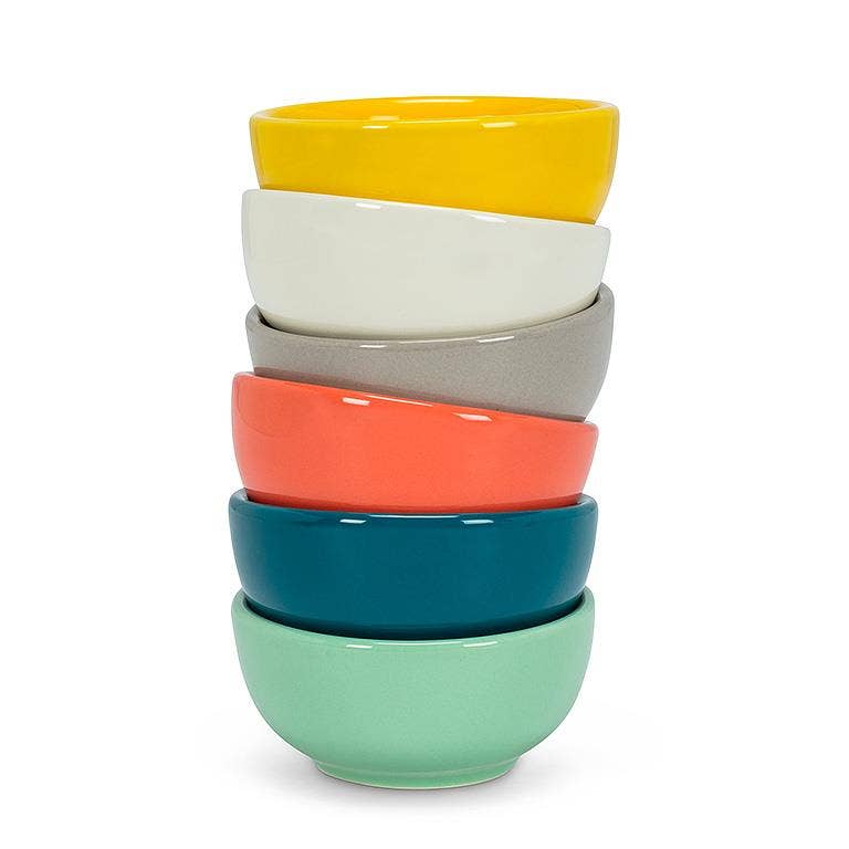 Abbott - Colorful Mini Bowl - 6 Assorted - 2.5"D