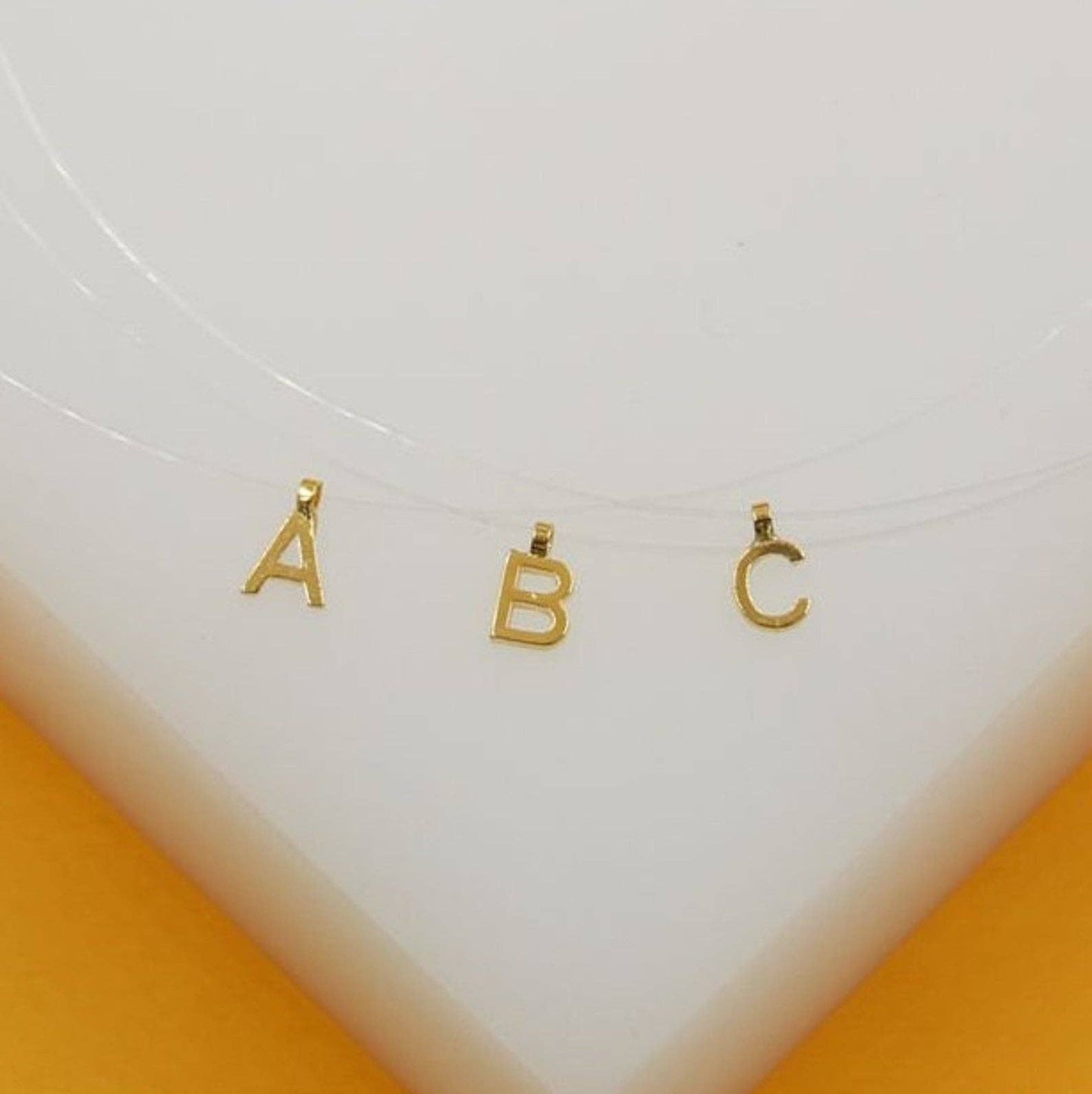 MIA Jewelry - 18K Gold Filled Initial Letter Choker (H159)