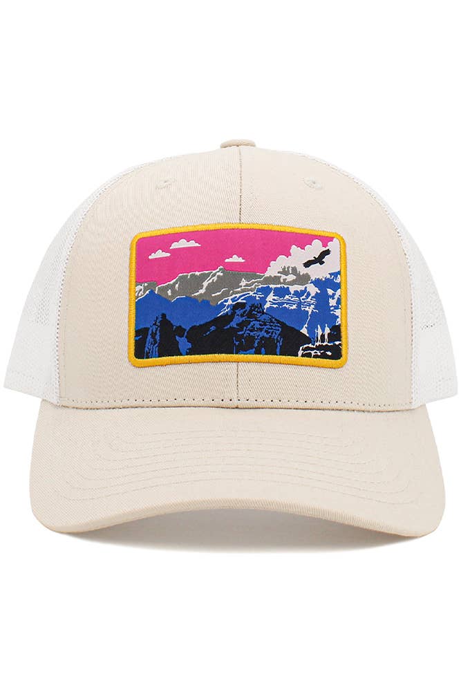 Hana - Eagle Mesh Baseball Cap