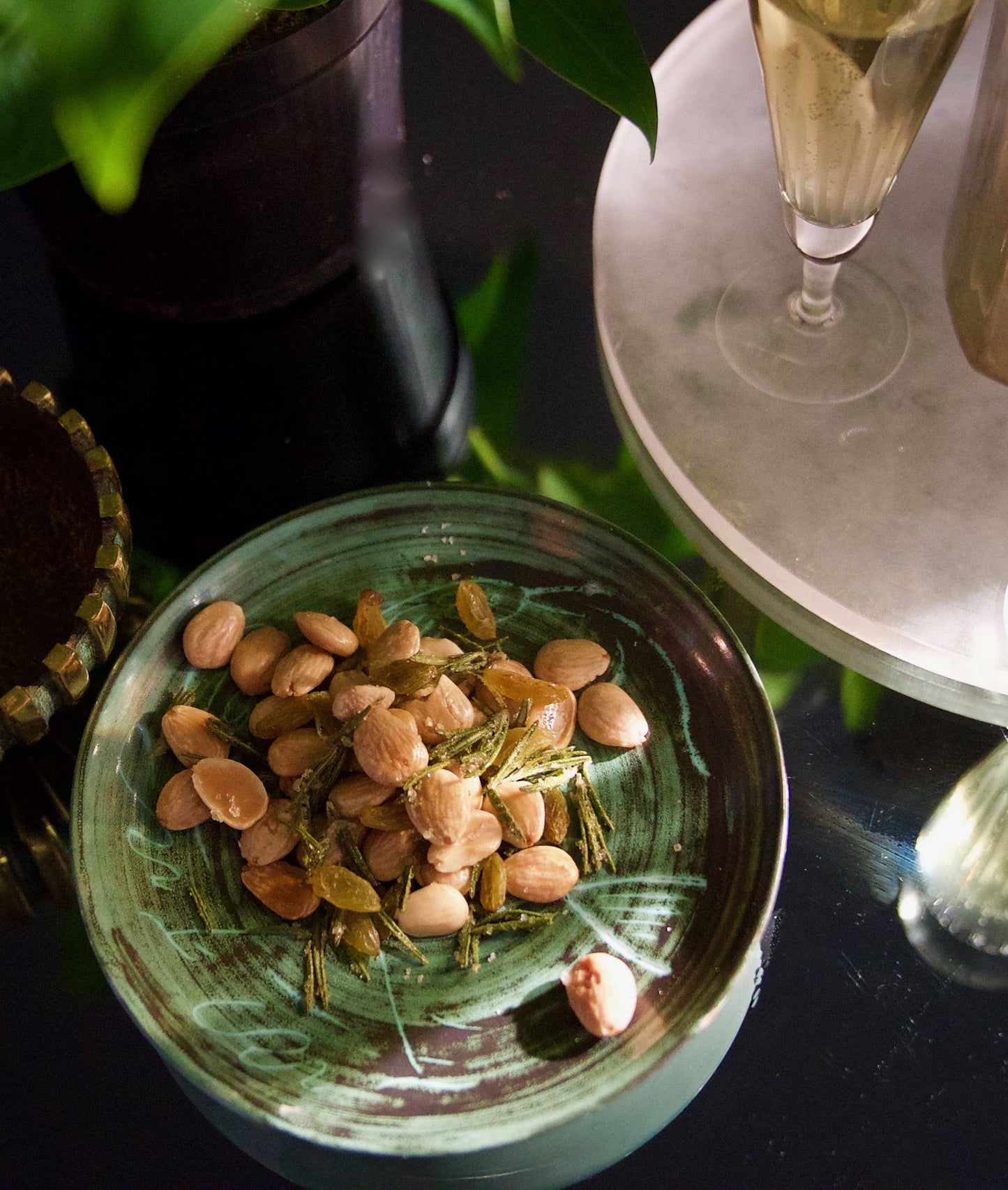 Salted Co Fancy Cocktail Nuts - 2 x 1kg Catering Candied Rosemary & Raisin