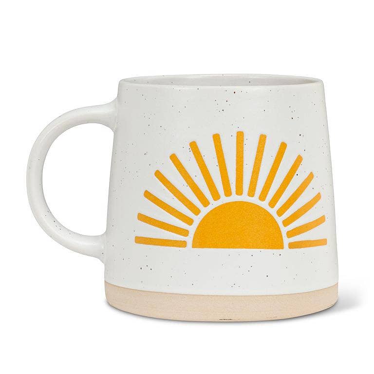 Abbott - Wide Base Mug with Sun-3.5"H(14oz)
