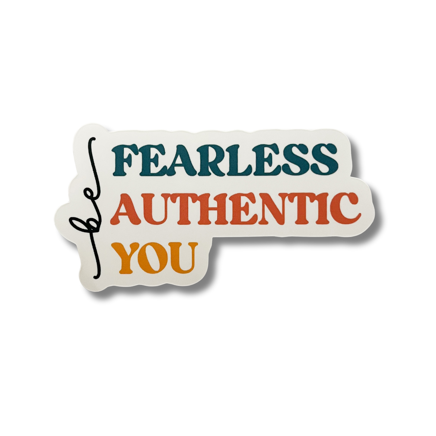 The Bohemian Box Shop - Be Fearless, Be Authentic, Be You Vinyl Sticker