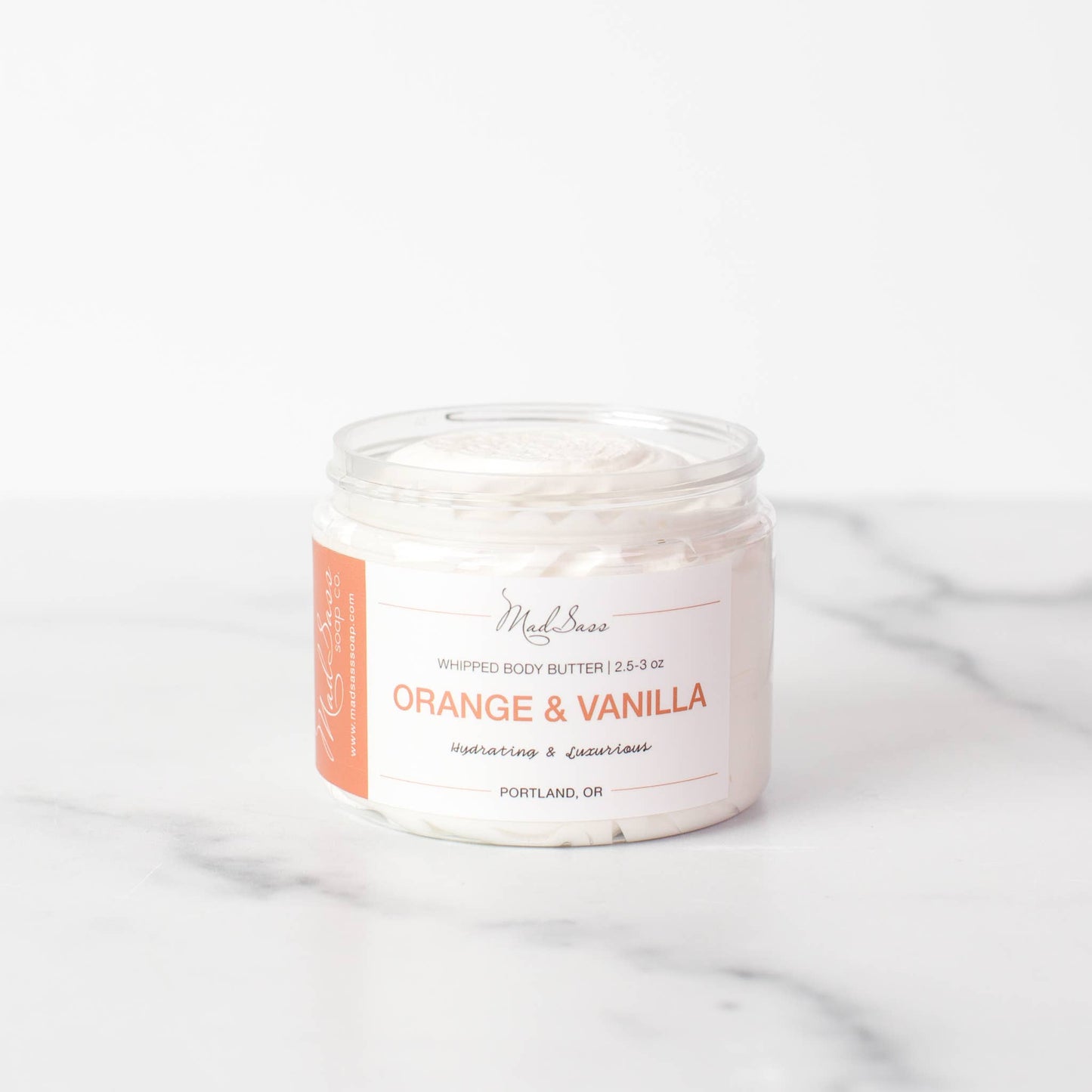 Mad Sass Soap Co - Orange & Vanilla - Body Butter
