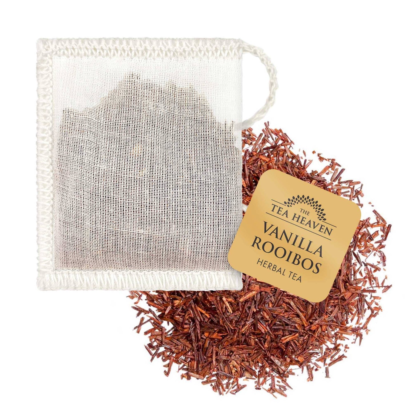 The Tea Heaven - Vanilla Rooibos Mini Tea Bag Canister