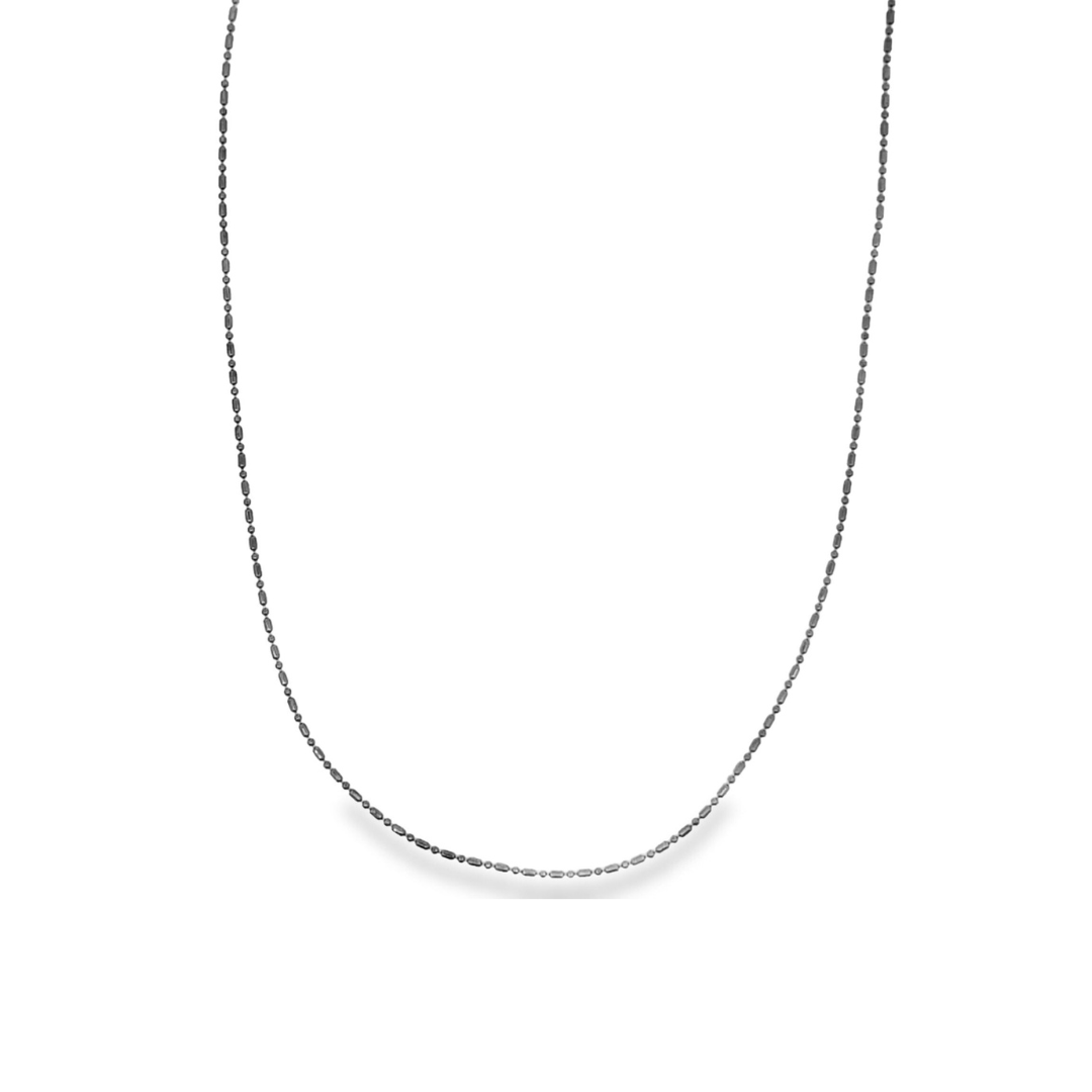 MIA Jewelry - 1mm Ball And Bar Chain (F240)