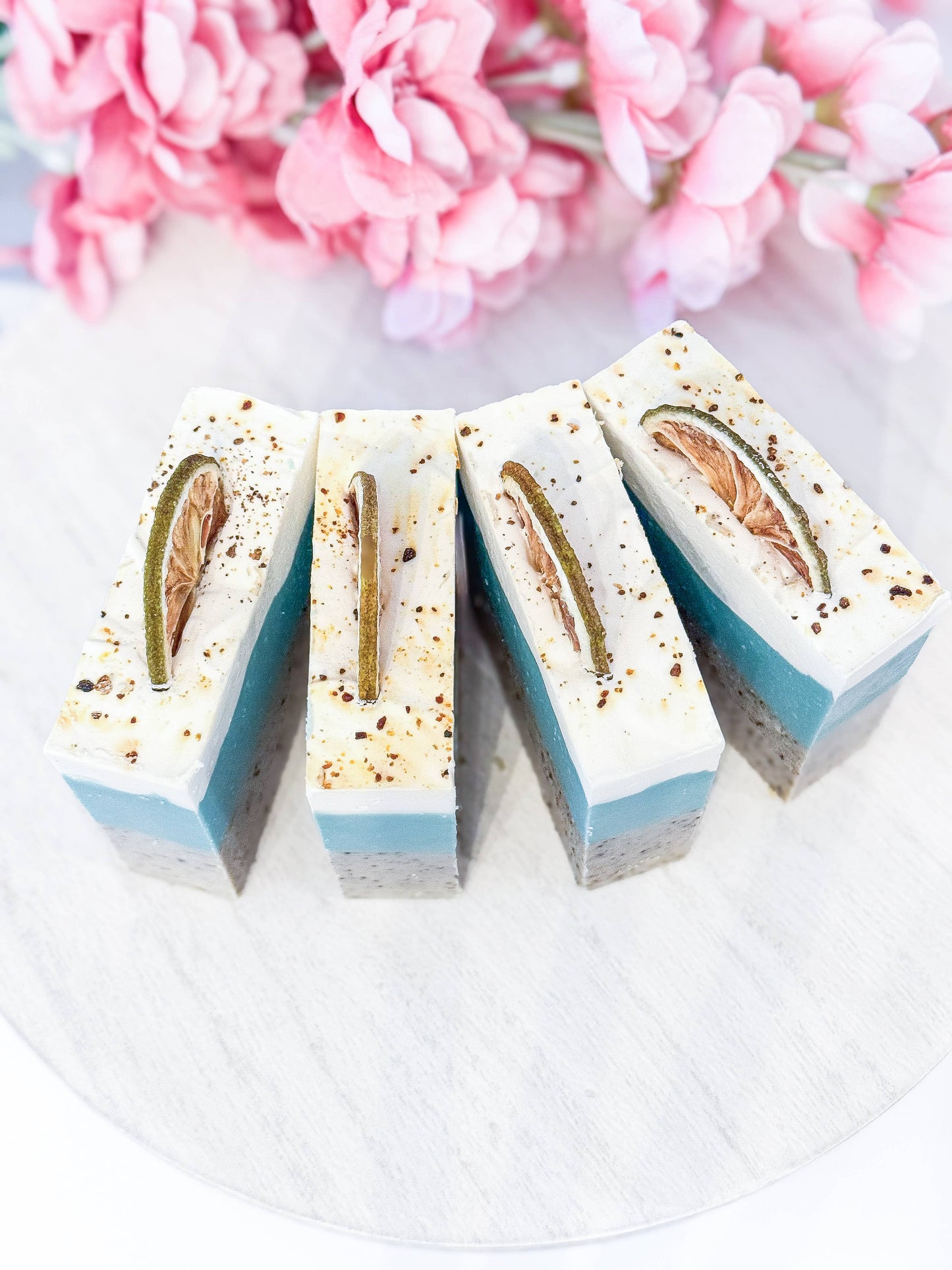Spirit Glow Home & Body Essentials - Key Lime - Handcrafted Artisan Soap Bar