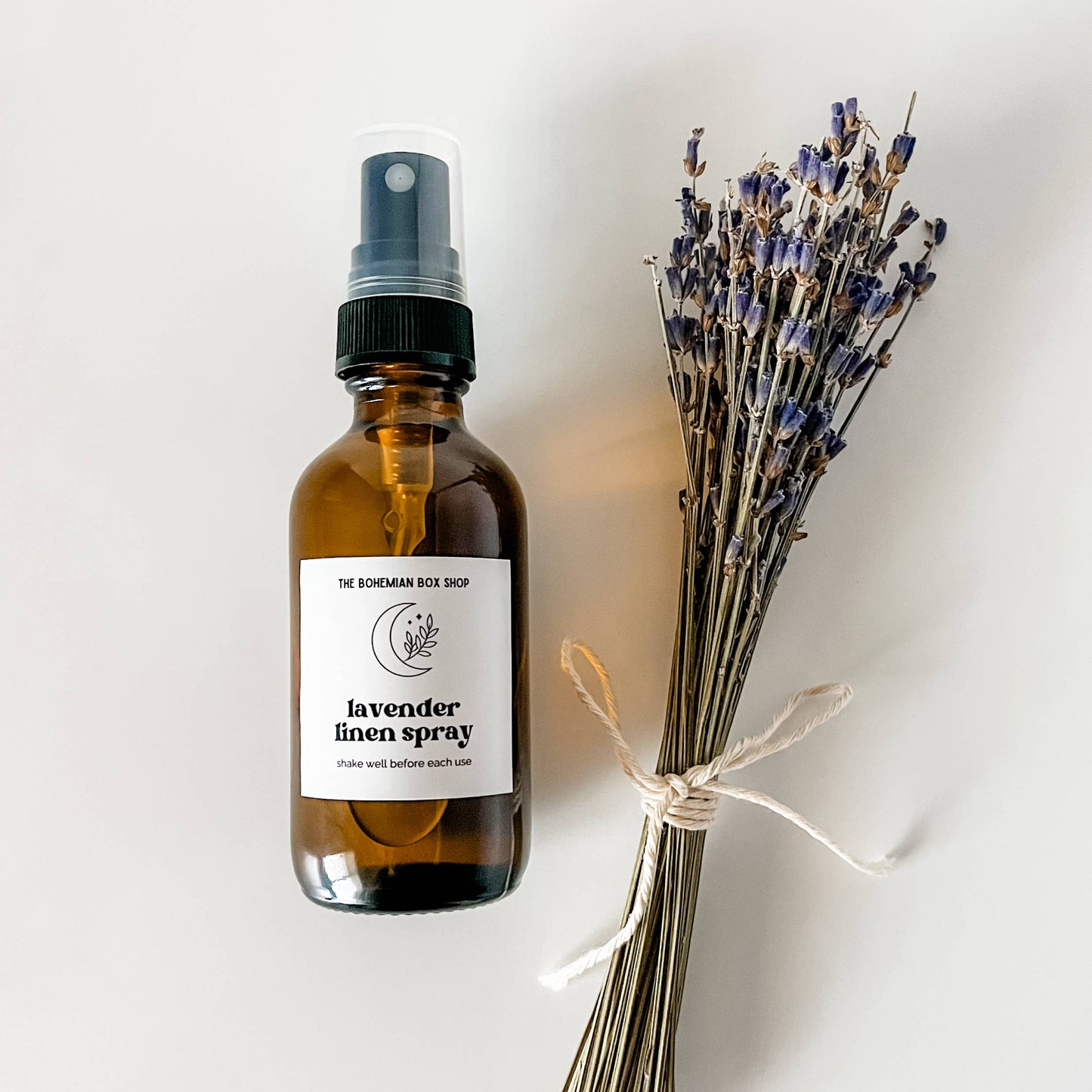 The Bohemian Box Shop - Lavender Linen Spray - Relaxing Pillow and Room Spray