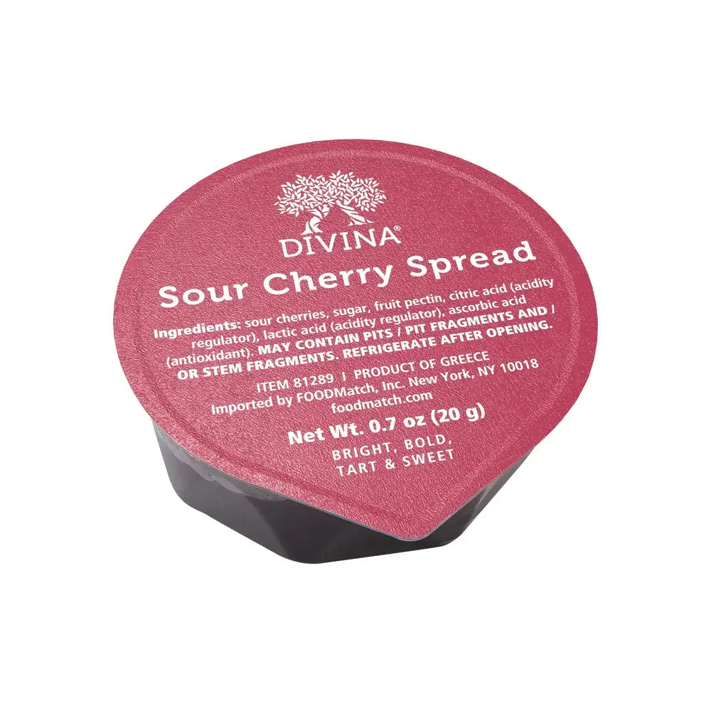 Keystone Farms Cheese - DiVina Sour Cherry Spread - 0.7 oz.