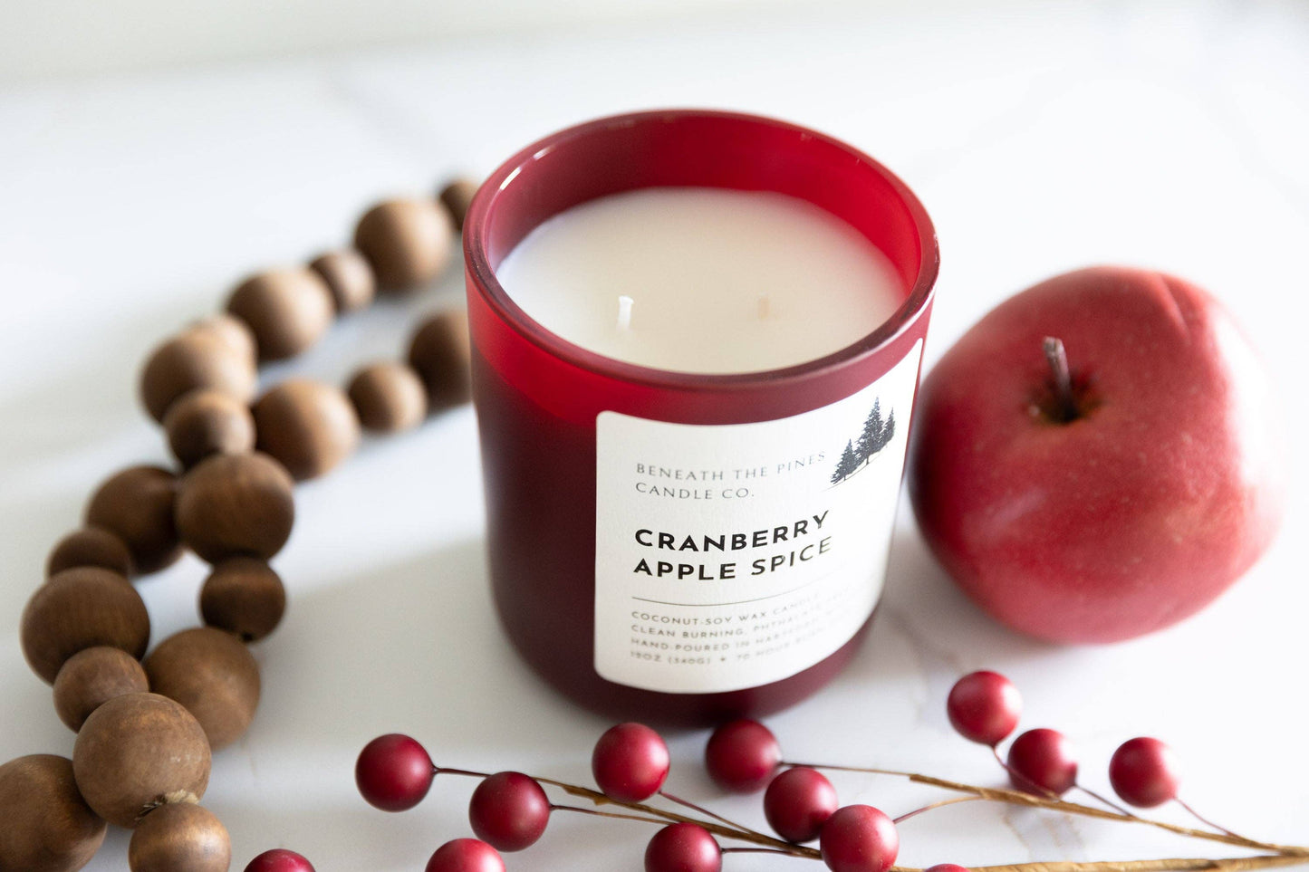 Beneath The Pines Candle Co. - Christmas Cabin - Coconut-Soy Candle