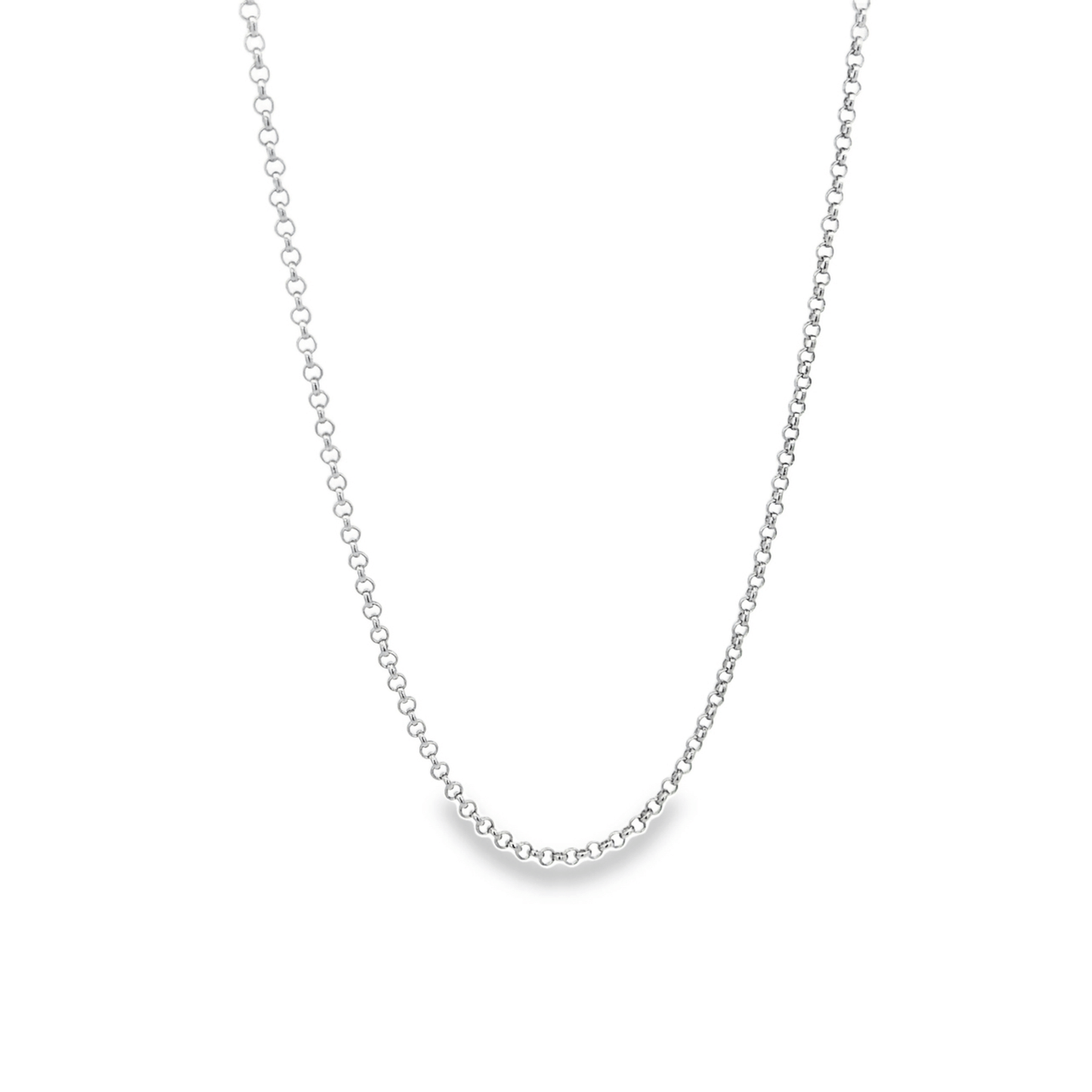 MIA Jewelry - Thin 1mm Rolo Chain Necklace (H247)