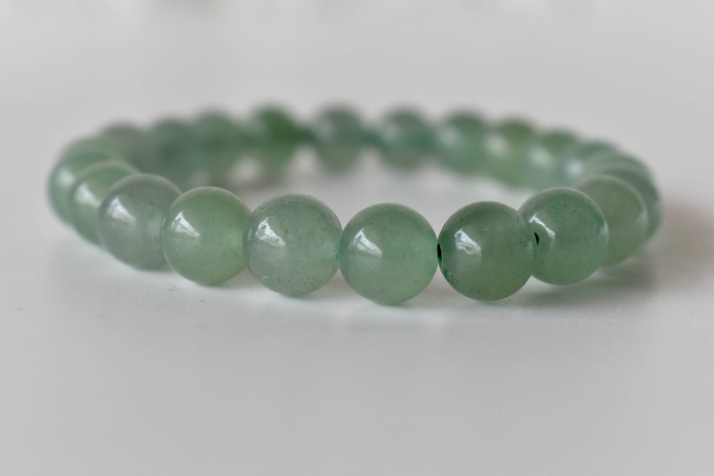 Soothing Crystals - Green Aventurine Bracelet (Attraction and Cleansing)