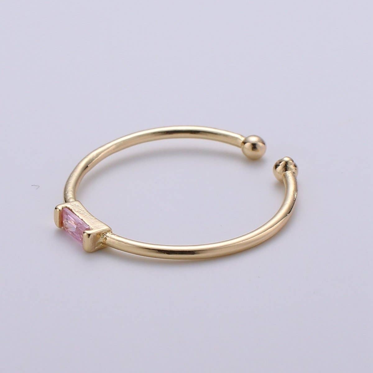Aim Eternal - Minimalist Birthstone Ring • Cz Ring in Gold • Dainty Birthstone Ring • Stacking Ring • Valentine Gifts for Mom Wife Friend R-216 R-218 R-219 R-220 R-223