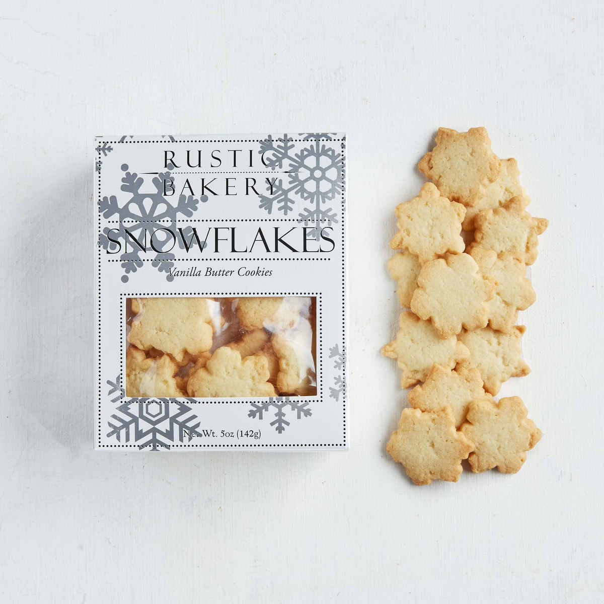 Rustic Bakery - Vanilla Snowflakes Cookies