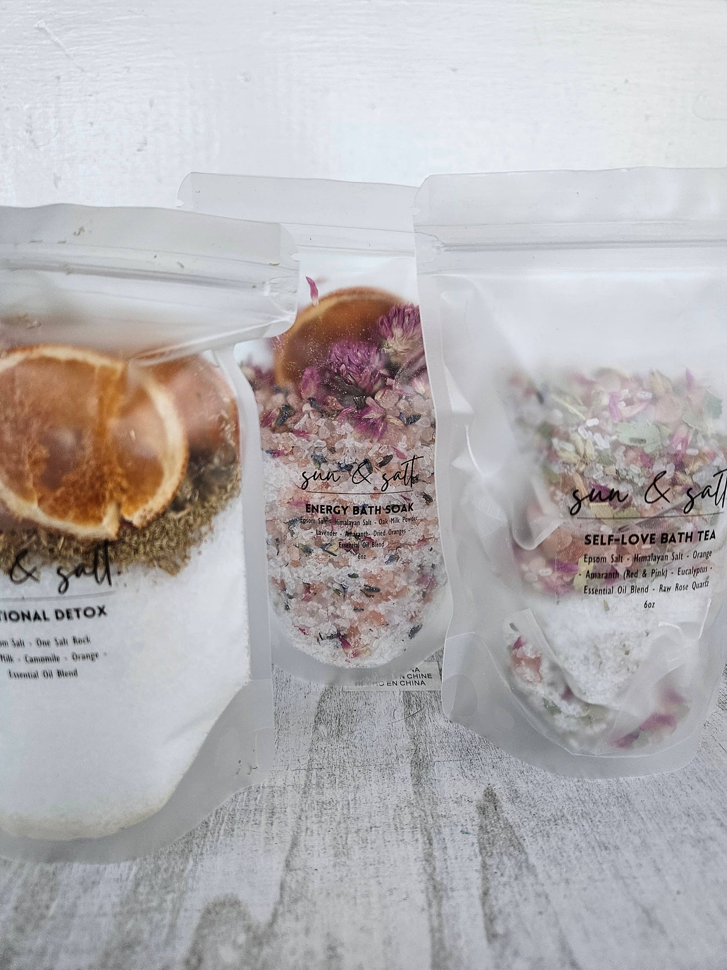 Lux&Lou - Bath Soak- Assorted - Bath Salts - Bath Tea