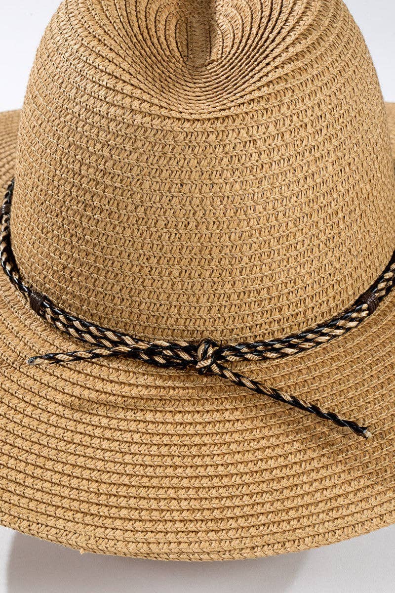 Urbanista - Braided Double Band Panama Hat