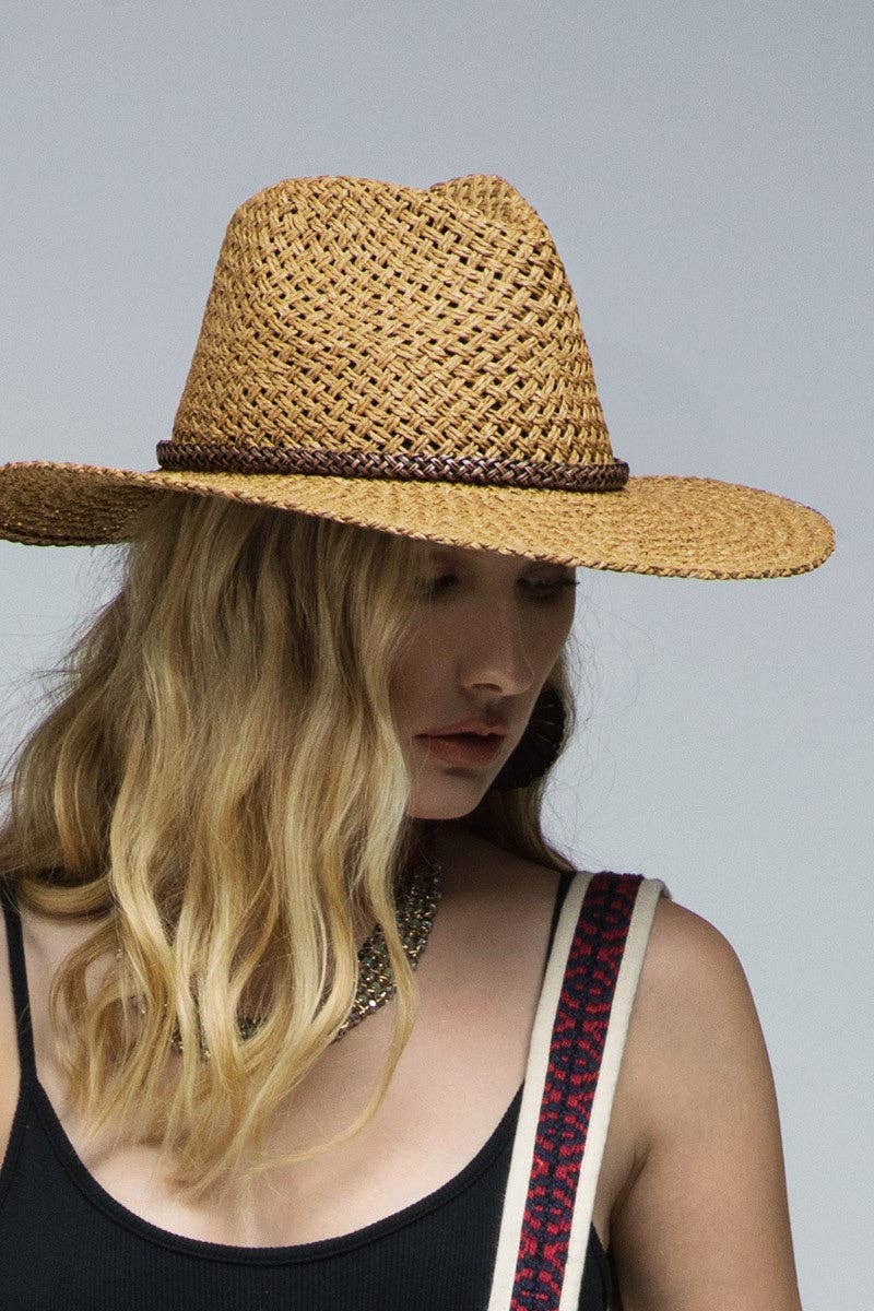Urbanista - Panama Hat with Braided Trim