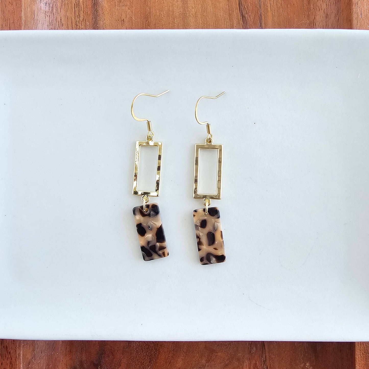 Spiffy & Splendid - Raya Earrings - Cheetah // Leopard, Jewelry, Gifts