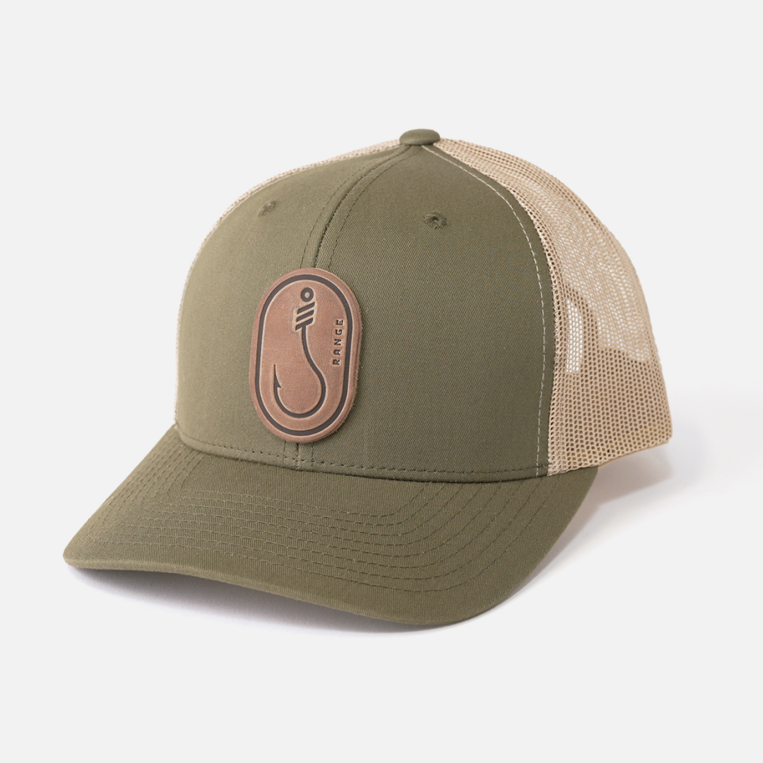 Range Leather Co. - Range Hook Hat - Fishing Trucker Cap