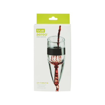 TRUE - Aereo Hand Held Wine Aerator with Stand