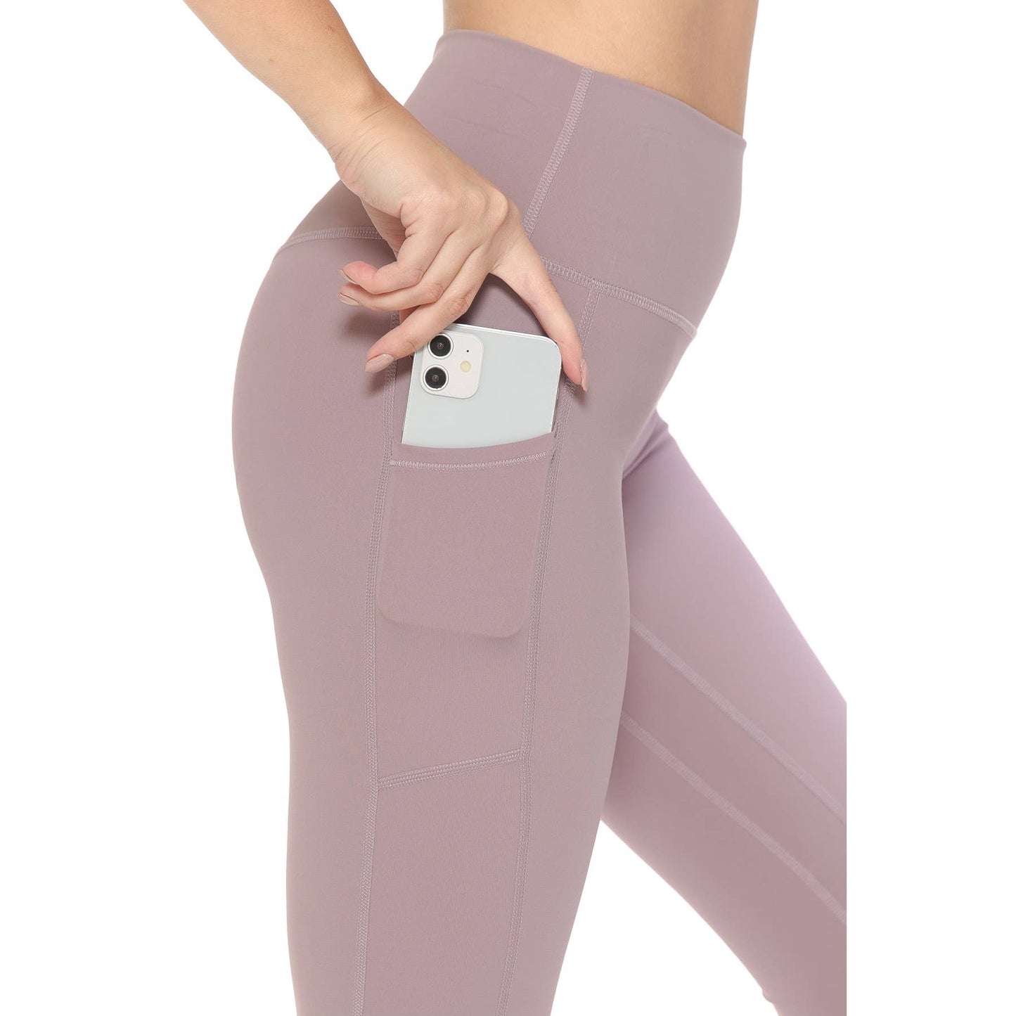 Leggings Depot - Premium Nylon Activewear Solid Leggings