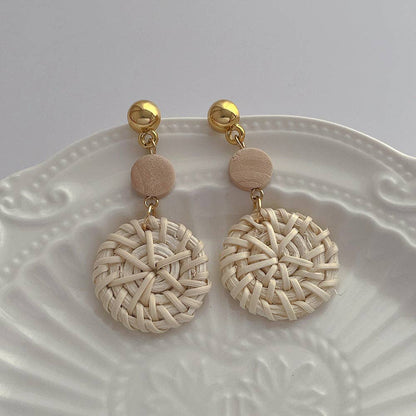Dipped Shop - Vintage Geometrical Vacation Drop Earrings DPJE1715