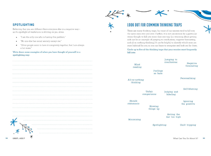 Blue Star Press - Goodbye, Anxiety: A Guided CBT Journal (Self Care)
