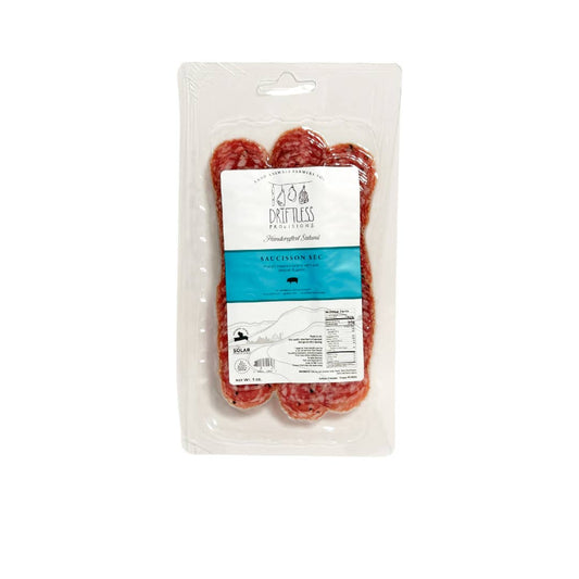 Driftless Provisions - Pre-Sliced Saucisson Sec Salami - 3.oz