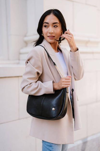 modern and chic - Marissa Crossbody Saddle Hand Bag Purse