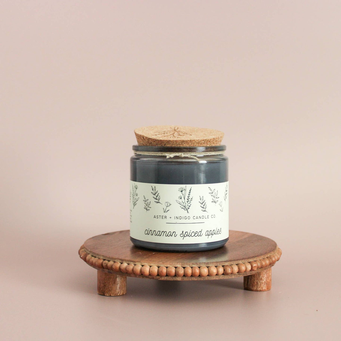 AI112 Aster + Indigo Candle Co. - Cinnamon Spiced Apples | Soy Candle
