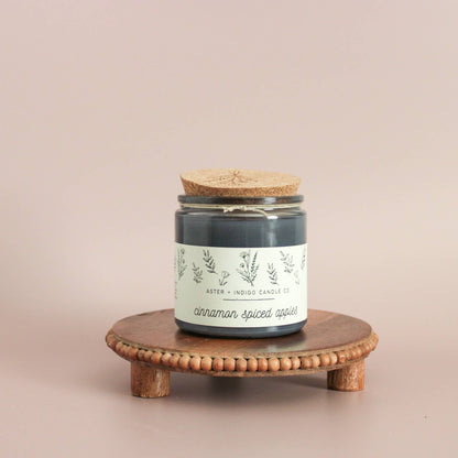 AI112 Aster + Indigo Candle Co. - Cinnamon Spiced Apples | Soy Candle