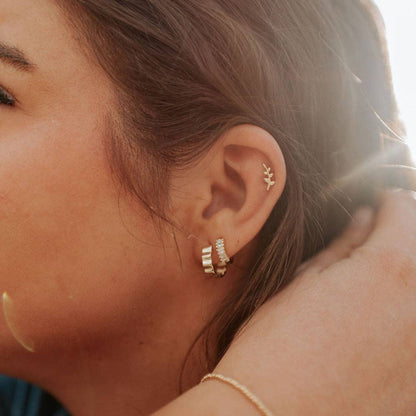 Mauve Jewelry Co. - Tate Hoops