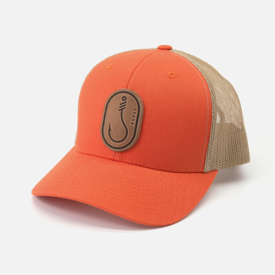Range Leather Co. - Range Hook Hat - Fishing Trucker Cap