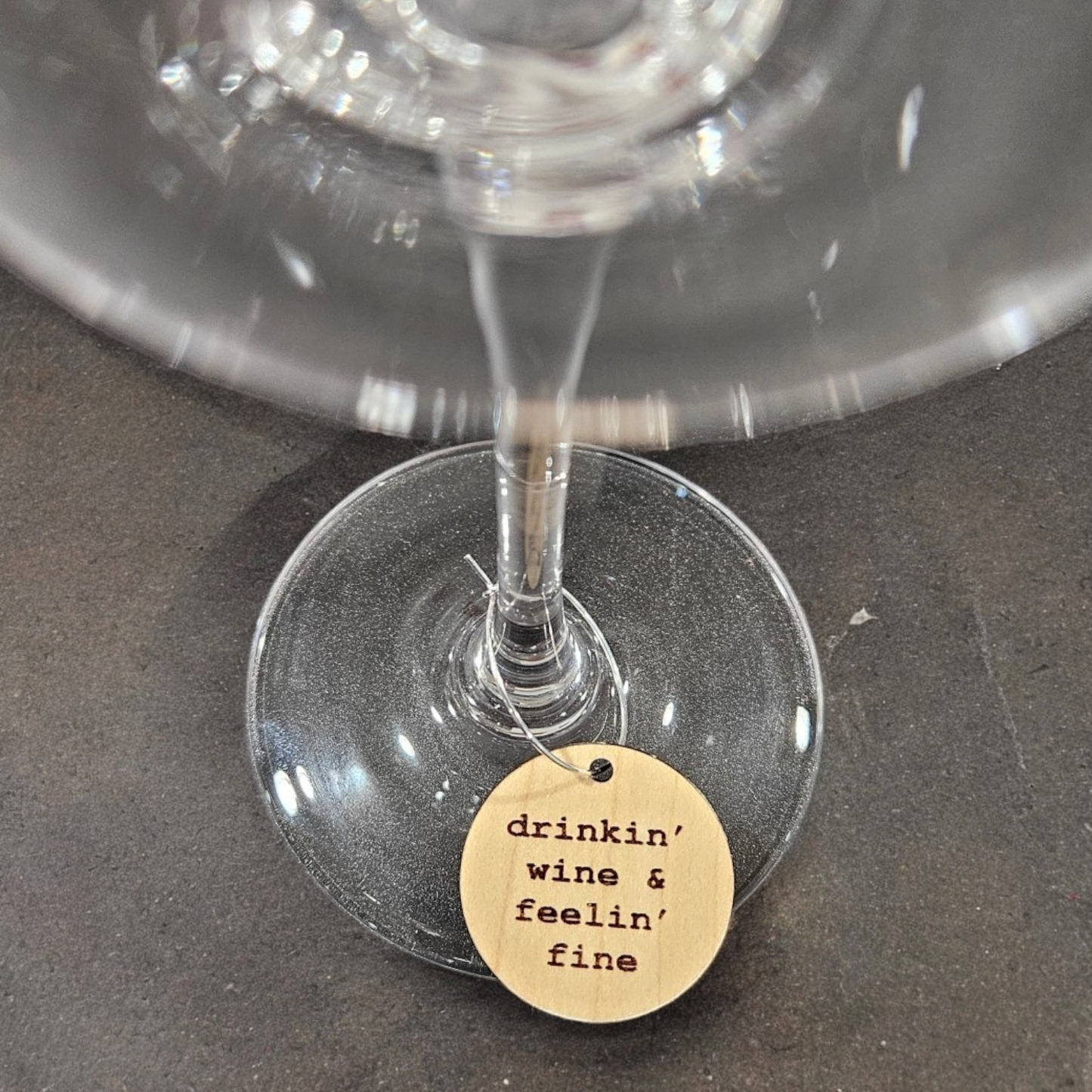 Lou Golden Designs - Pour Decisions Wine Glass Charms