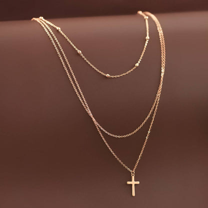 MA203 Mia Accessories - 18K Gold Plated Waterproof Stainless Steel Chain Necklace - 6948