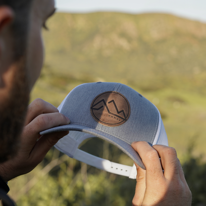 Range Leather Co. - Range Mountain Hat | Leather Patch Trucker Hat