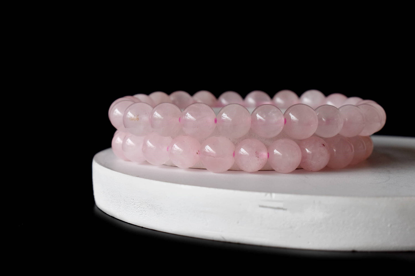 Soothing Crystals - Rose Quartz Bracelet (Self-Love and Concentration)