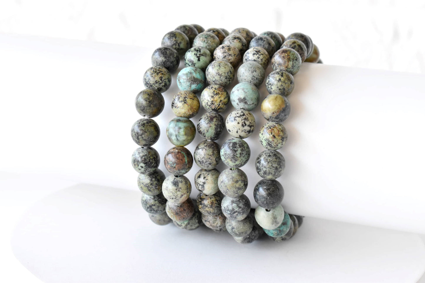 Soothing Crystals - African Turquoise Bracelet (Transformation and Love)