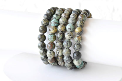 Soothing Crystals - African Turquoise Bracelet (Transformation and Love)
