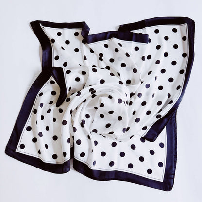 Ellison+Young - Silky Muse Satin Square Scarf - Chic Silky Scarf For Hair, Neck, Or Bag Styling