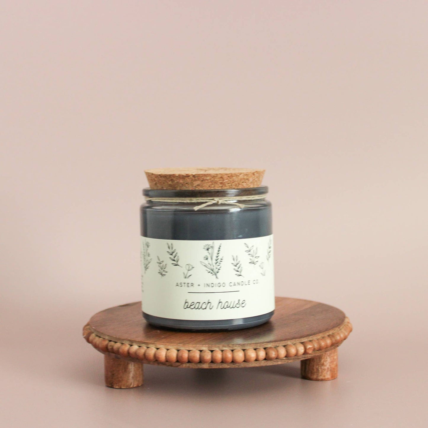 Aster + Indigo Candle Co. - Beach House | Spring Summer Candle