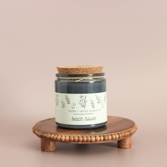 Aster + Indigo Candle Co. - Beach House | Spring Summer Candle