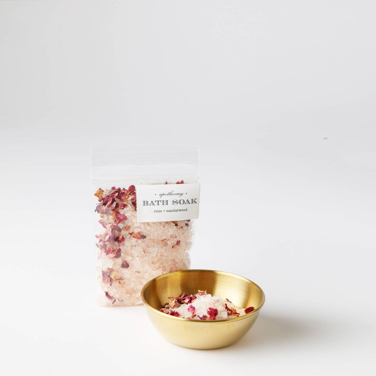 NP104 Nectar Republic - Rose Sandalwood Bath Soak Tube | salts gift spa therapy