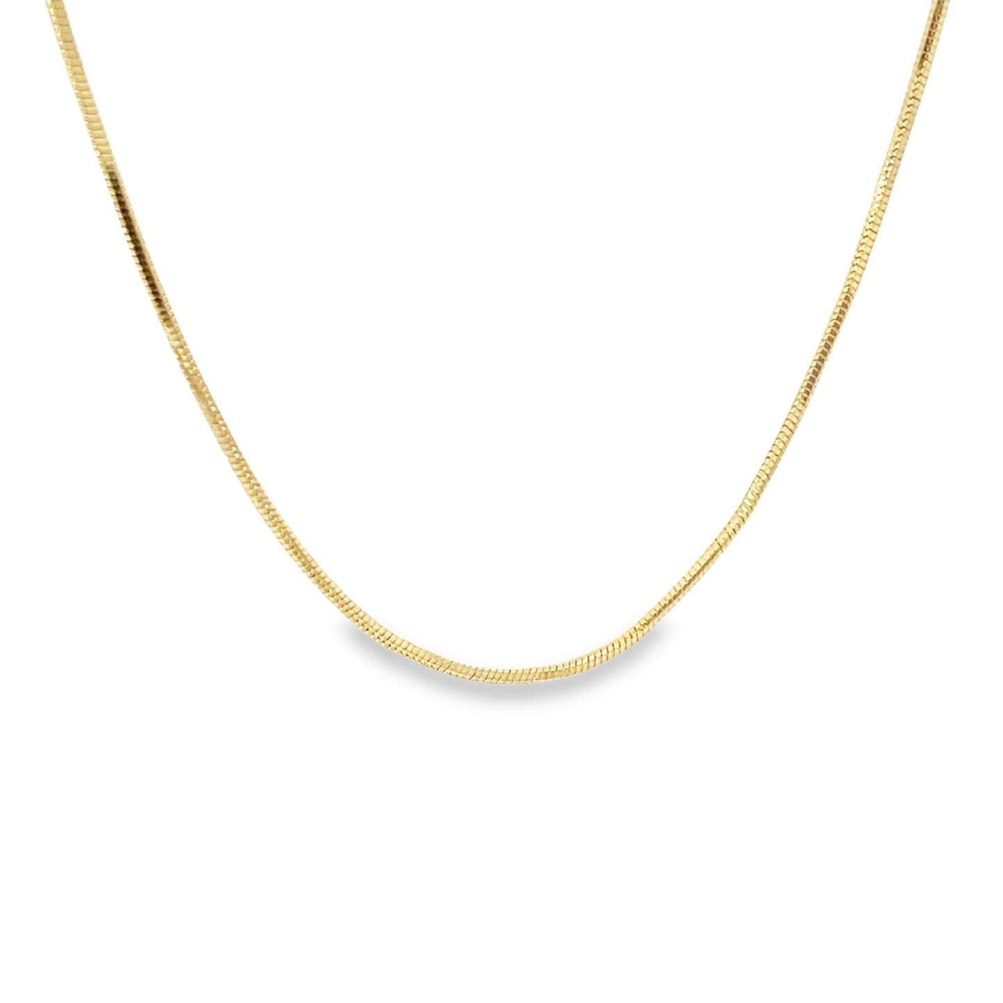 MIA Jewelry - Smooth Snake Box Chain 1mm (H209) (I522)